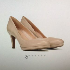Naturalizer Michelle Pumps - Tender Taupe Leather